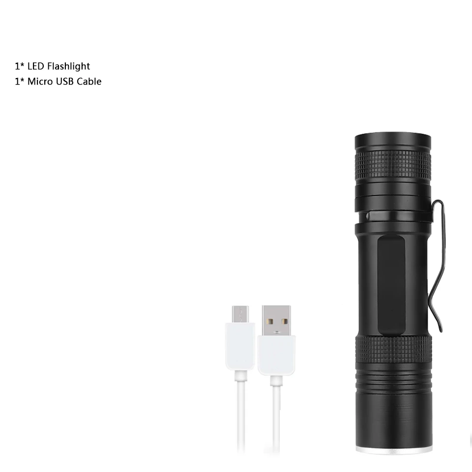 Package A Litwod Z90 XLamp xhp50.2 Мощный usb светодиодный фонарик Zoom torch обновление 18650 26650 фонарик с подзаряжаемой батарейкой кемпинг - Испускаемый цвет: Package A