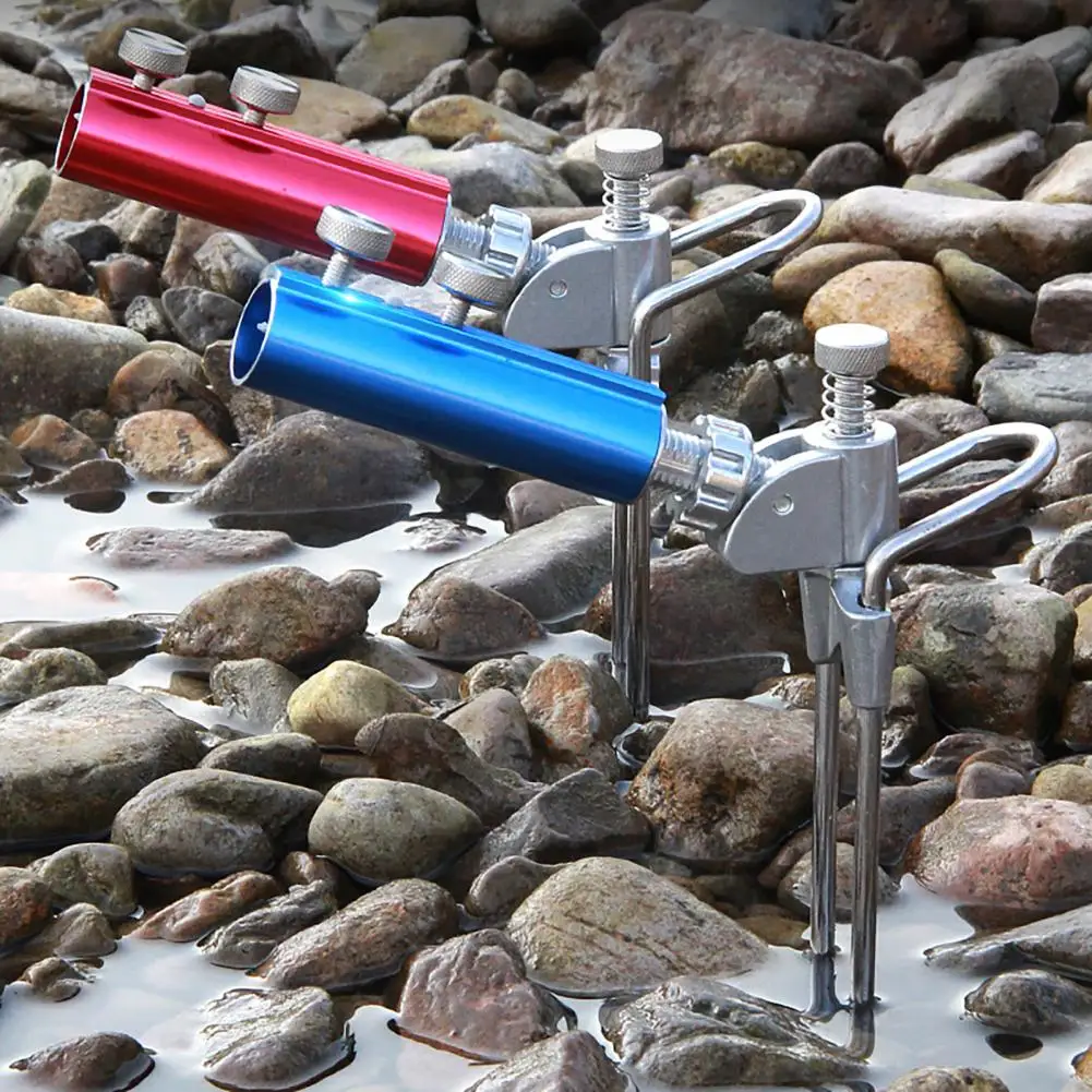 Стойка для удочки однотонная стойка удочек из алюминиевого сплава складной