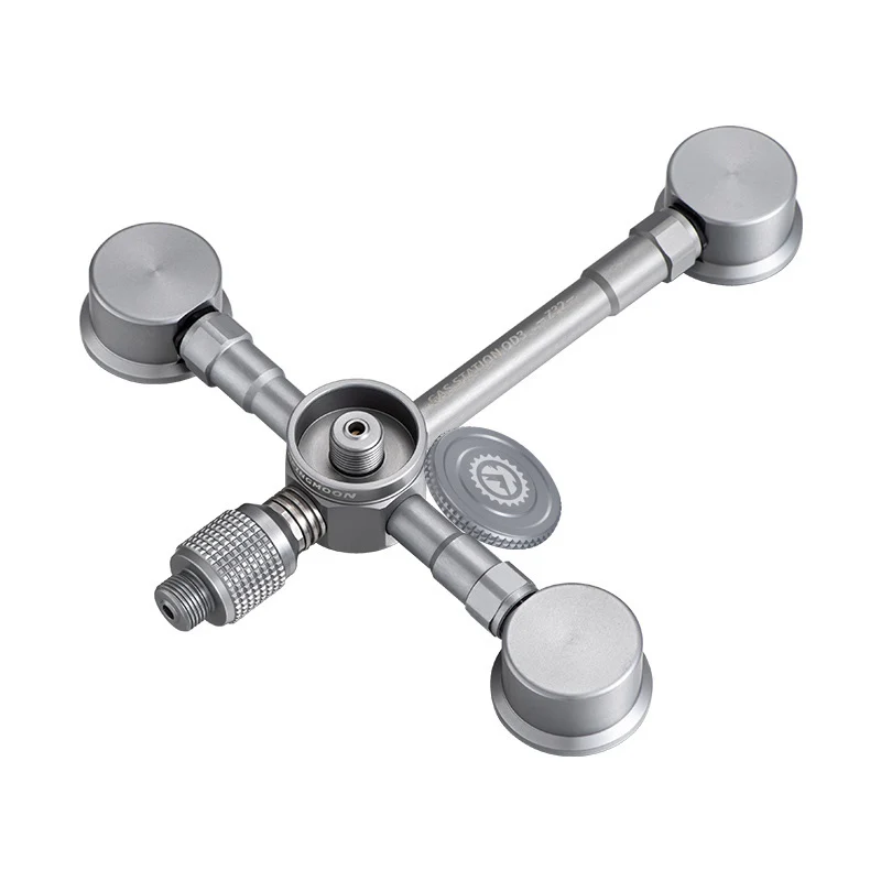 Алюминиевый сплав Открытый Кемпинг переключатель инструмент от 3 до 2 газовая