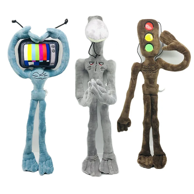 

2/3/4pcs 30-55cm Siren Head Plush Toys Sirenhead Plushes Doll Horror Character Figures Peluches Toys for Children Birthday Gifts