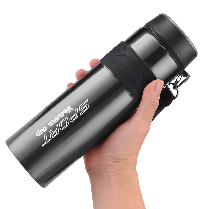 1Л чайник для воды вакуумная изоляционная бутылка 304 Термокружка Из Нержавеющей