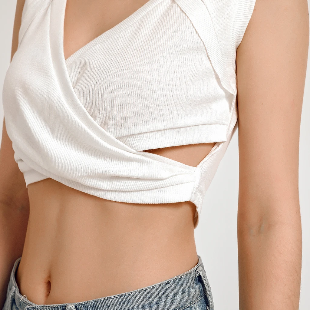 

Women Tee Top Retro Crop Top Summer Tank Top Mini Vset Sexy Bodycon Women White Backless Female Clothes Fashion Tee