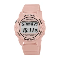 women digital sports watches fashion casual ladies wristwatch multifunctional waterproof watch for kids girls holiday gift clock