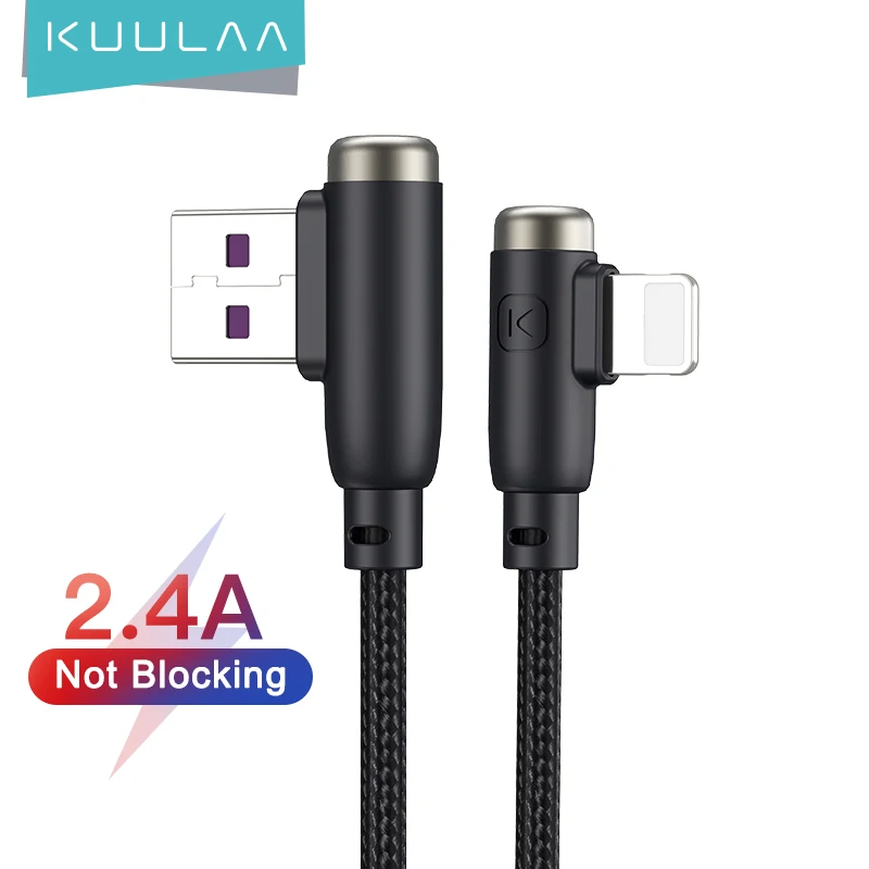 

KUULAA USB Cable For iphone 11 12 Pro Max Xs Xr 8 7 6 Plus Cable Fast Charger Charging Data Cable For Apple iPad iphone Charger