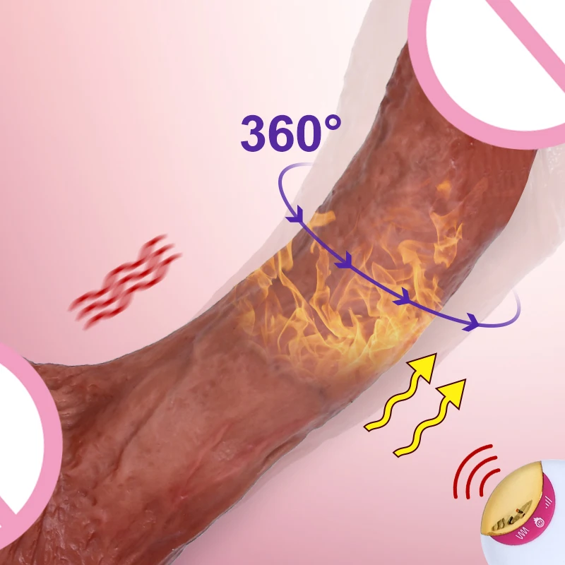 Реалистичный фаллоимитатор вибраторы разные режимы для взрослых геев | Красота и