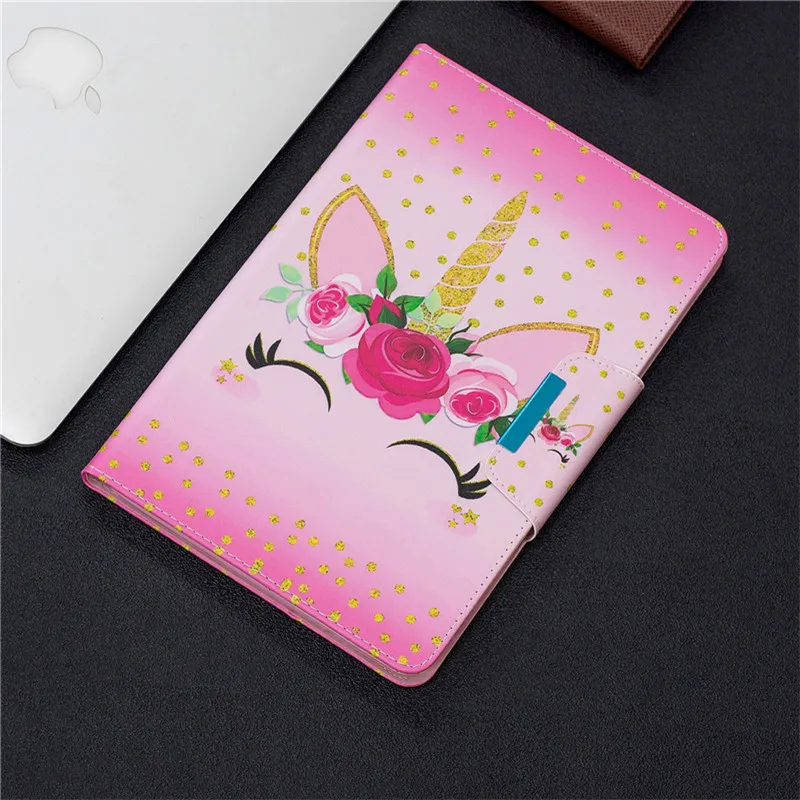 

Coque For Samsung Tab E 9.6 T560 Cartoon Unicorn Leather Fundas Case For Samsung Galaxy Tab E 9.6 T560 T561 Tablet Cover Cases