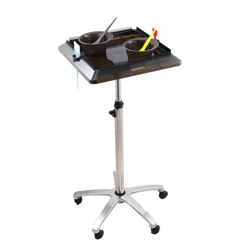 

Hair Salon Bracket Cart Beauty Salon Cart Bracket Cart Movable Hairdressing Hair Extension Tool Tray Hair Tool Cart For Salon