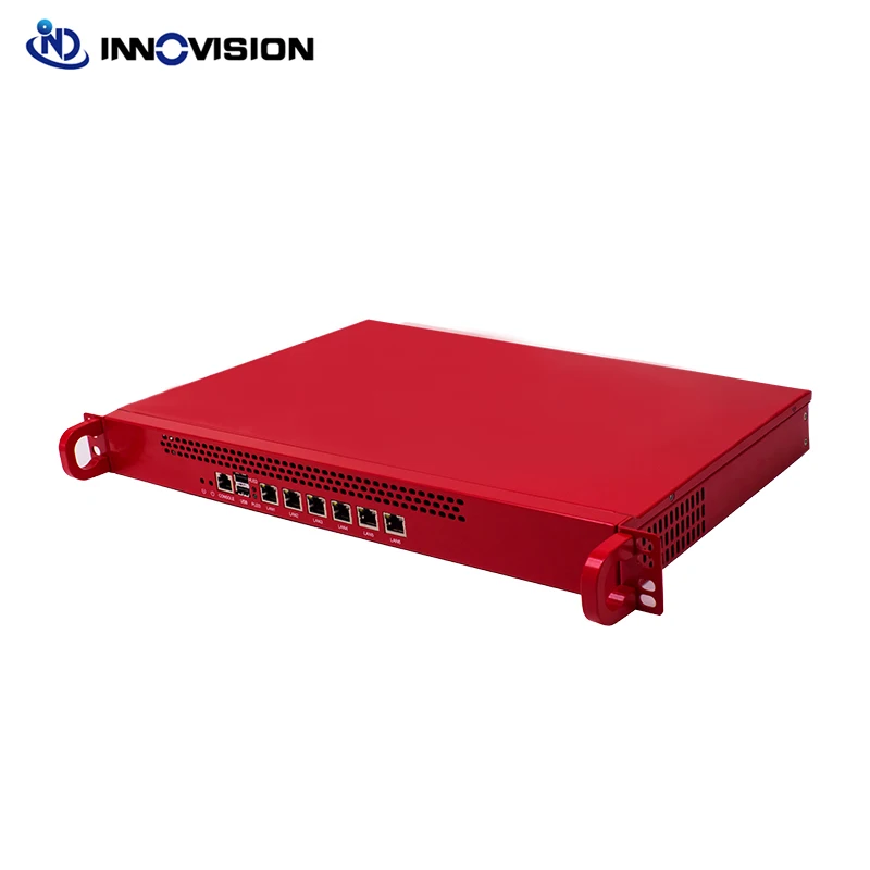 

Economical 1U six gigabit ethernet rack firewall server with J1900 quad core processor