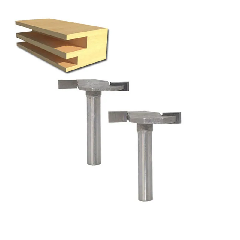 

Фреза Т-образная для резьбы по дереву, 1/4 дюйма, 6,35 мм, 1 шт.