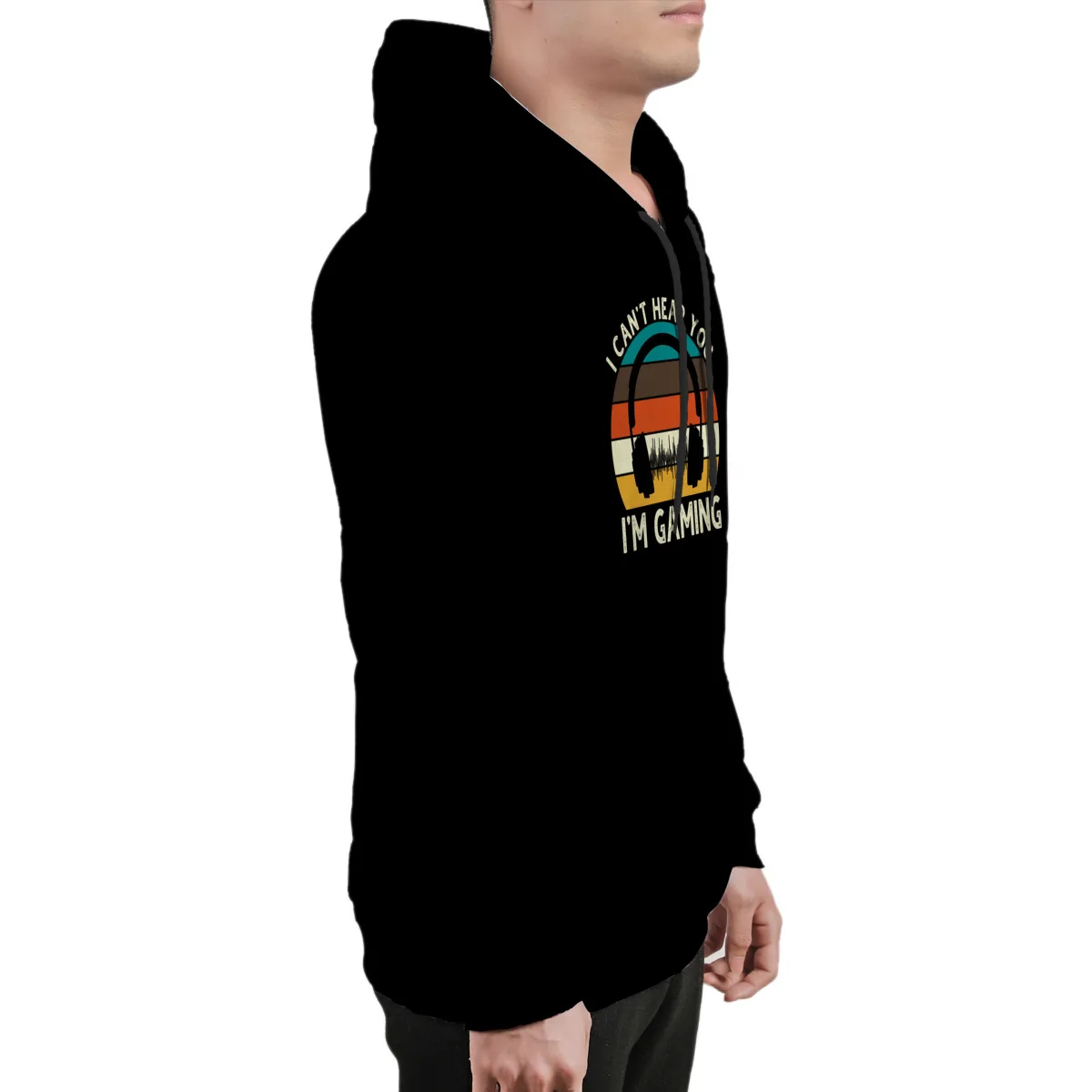 

Men's Hoodie Can not Hear You I am GamingFashion Couple Matching Anime Oversized Men Clothing 36919