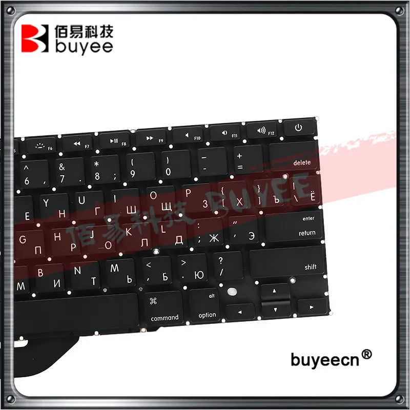 Клавиатура для ноутбука A1398 15 дюймов Русская клавиатура MacBook Retina Pro RU версия