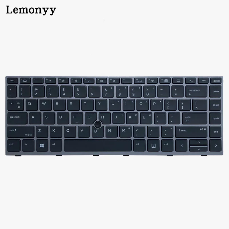 Новая клавиатура для ноутбука США hp EliteBook 840 G5 846 G5 745 G5 с мышкой точка L14378-001 L11307-001