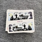 12 шт.компл. Хэллоуин стиль дизайн ногтей Водные Переводные слайдеры наклейки для ногтей Дизайн ногтей Декор DIY