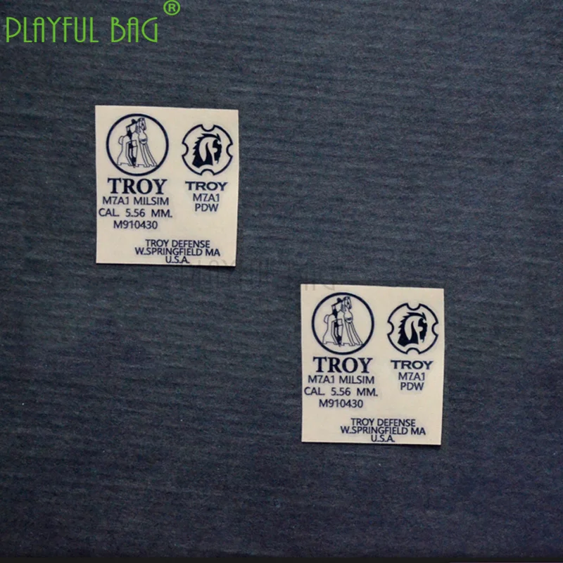 Детали для самостоятельной сборки игривых сумок металлические наклейки Jinming 9 scar