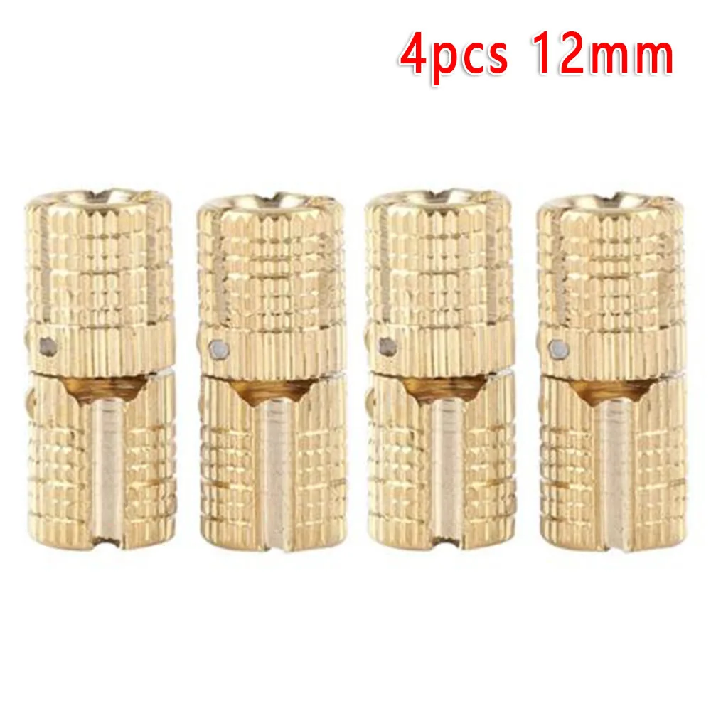 Ремонт шарнир 180 ° Угол открывания часть 8/10/12 мм скрытый панели Медь |