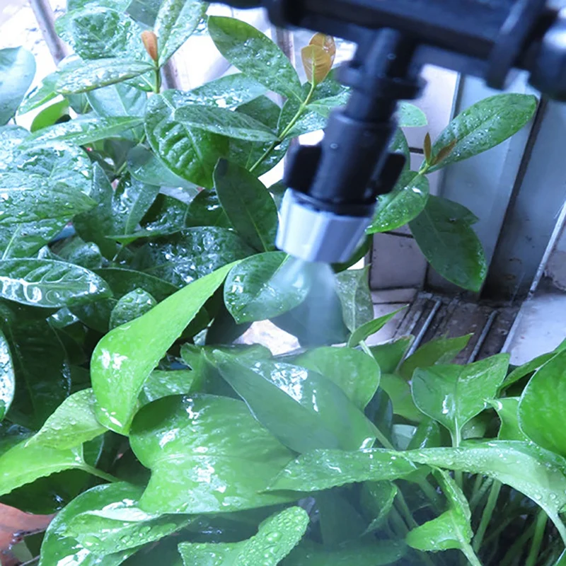 Серый сад с насадкой туман Давление распылитель Капельного Полива и орошения 4/7