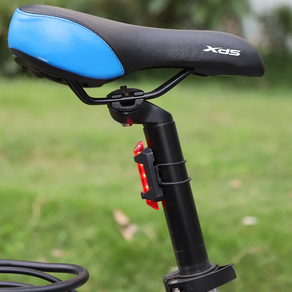 Mountain Bike USB Rechargeable Lights Set Waterproof Bicycle Rotatable Zoom Headlight Night Warning Taillight Cycling Accessory | Спорт и