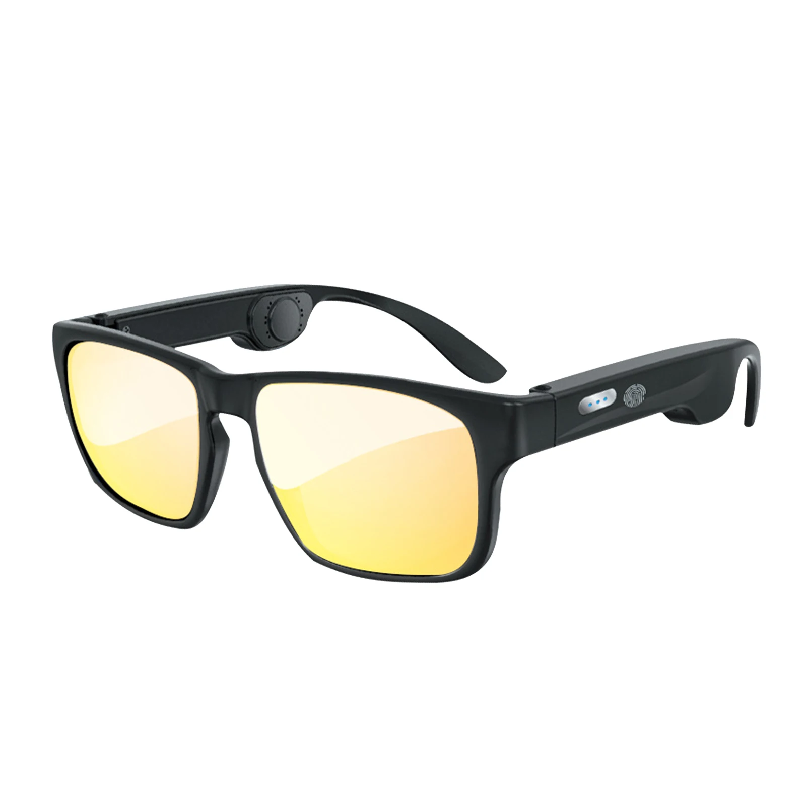 저렴한 골전도 안경 선글라스 블루투스 헤드폰, 방수 및 전체 UV 렌즈 보호