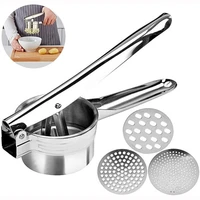 stainless steel manual juicer press squeezing potatoes baby food supplements potato mashers and juicers kitchen tools