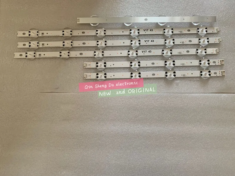 400 шт = 200PCSX 6LED + 200PCSX4LED WE1 55V0 E74739 94V-0 43 &quotV17 ART3 2867 Rev0.3 1 10 светодиодов (6LED 4LED)85 см | Лампы
