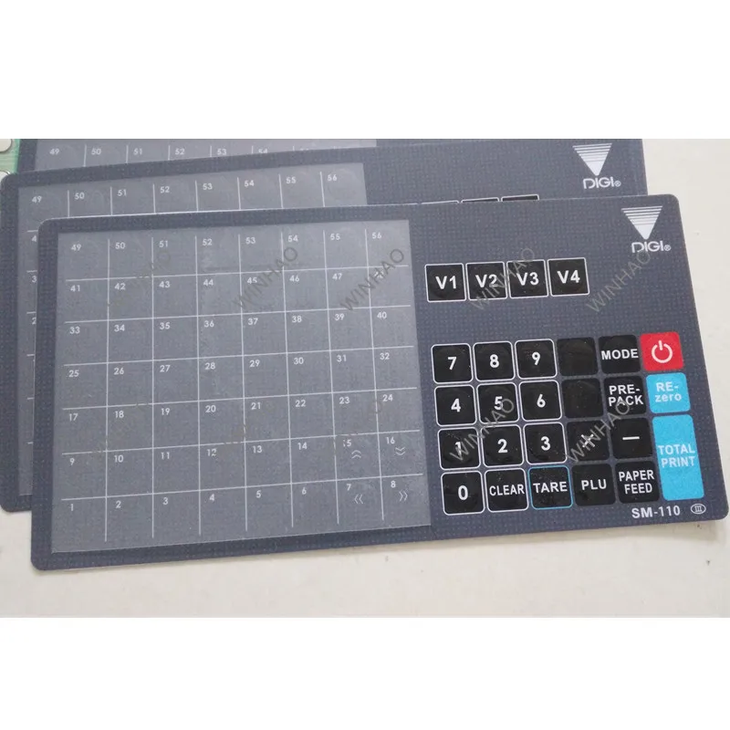 Новинка оригинальная накладка на клавиатуру sm110 sm110p для DIGI sm-110p plus весы