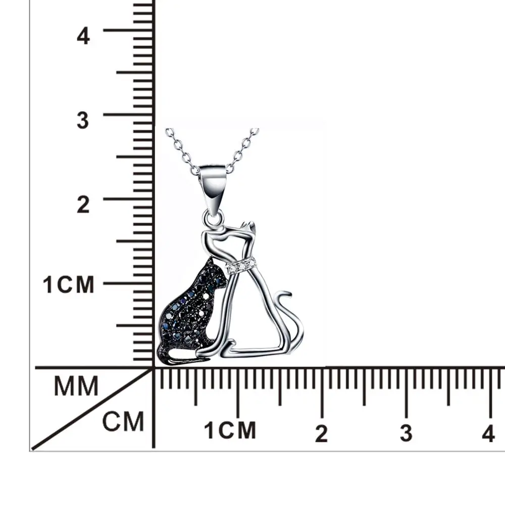 Женское ожерелье из серебра 925 пробы с фианитом|pendants for women|fashion necklacenecklace fashion |