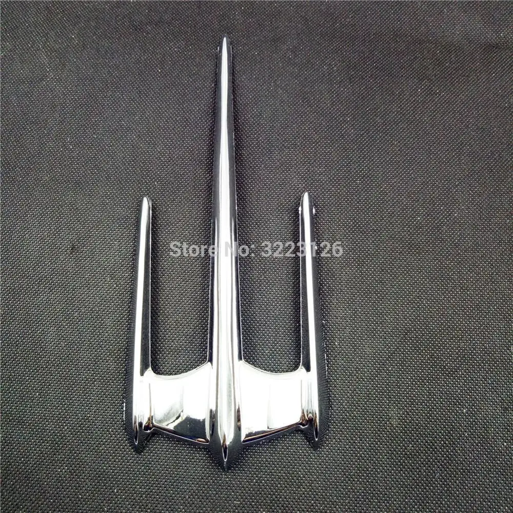 Мотоцикл хромированный трицептор крыло акцент отделка чехол для Honda Золотое GL1800