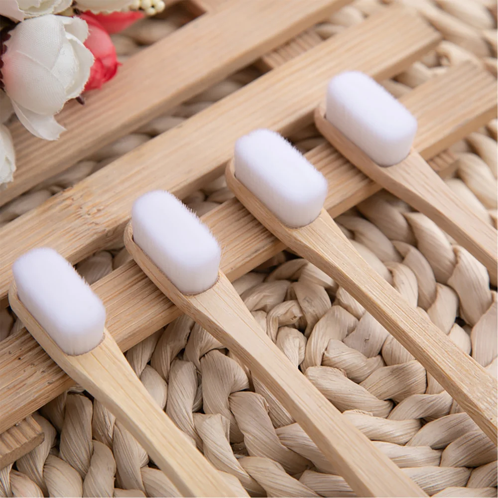 

1Pc Travel Toothbrush Adults Toothbrush Wooden Toothbrush