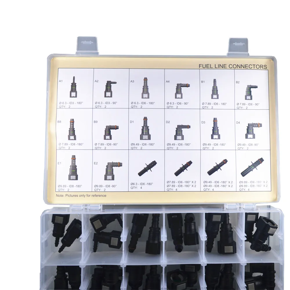 Автомобильный Стайлинг топливный шланг наборы быстрых разъемов 800 588 М для