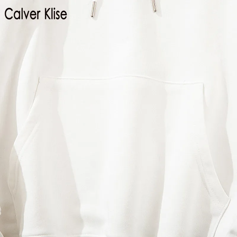 

Calver Klise Men Hip Hop Hooded Sweatshirt Sweatshirt Phantom Letter Hoodie Streetwear Harajuku Graffiti Pullover Cotton Autumn