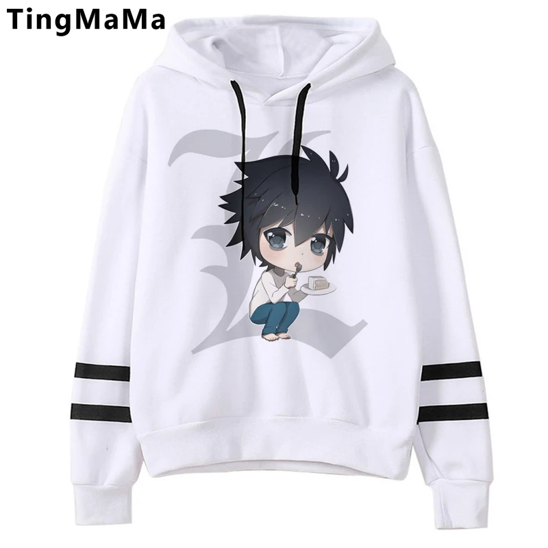 Толстовка мужская зимняя с японским аниме Death Note | Мужская одежда