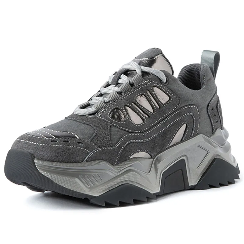 COVIBESCO/винтажная женская обувь из натуральной кожи на плоской платформе с