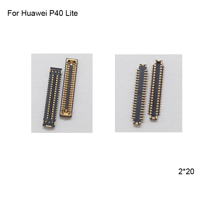 

2 шт. док-разъем Micro USB зарядный порт FPC коннектор для Huawei P40 Lite Logic на материнской плате на кабеле P40Lite