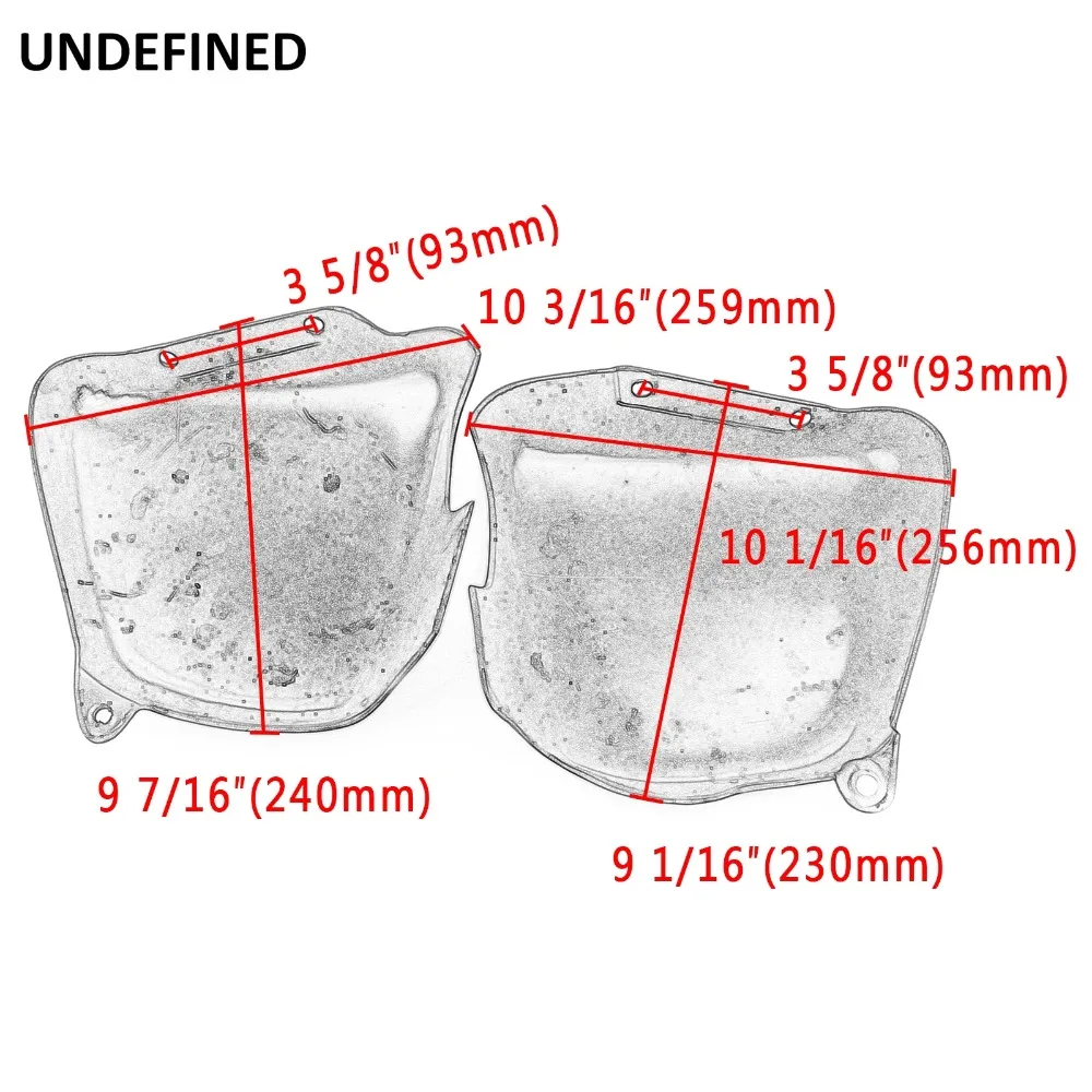 

Motorcycle Battery Cover Left Right Side Fairing Battery Covers for Triumph Bonneville T100 SE Thruxton 900 Scramble 01-25 Black