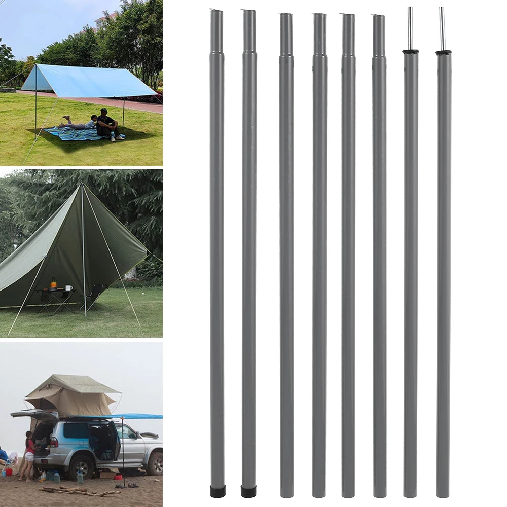 

Tent Awning Pole Outdoor Tent Pole Tent Awning Bars Folding Canopy Tarp Poles Canopy Support Rods Outdoor Camping Accessories