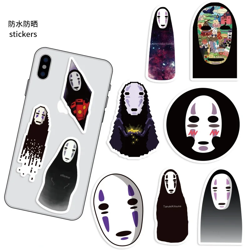 

50 шт./компл. наклейка с изображением животных s Hayao Miyazaki аниме мультфильм Граффити наклейка s чемодан ноутбук холодильник мотоцикл наклейка