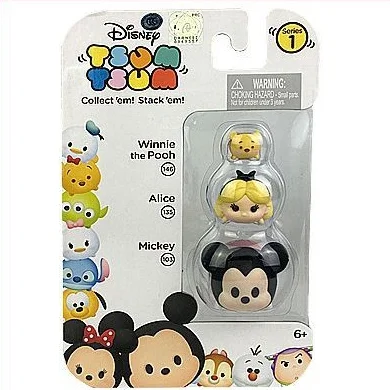 5-10 пакетов/набор игрушечные фигурки героев мультфильма Disney TSUM Микки Дженга