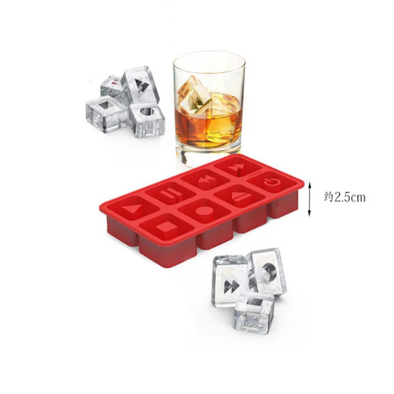 Форма для льда в форме пуговицы силиконовая форма эпоксидной смолы аксессуары