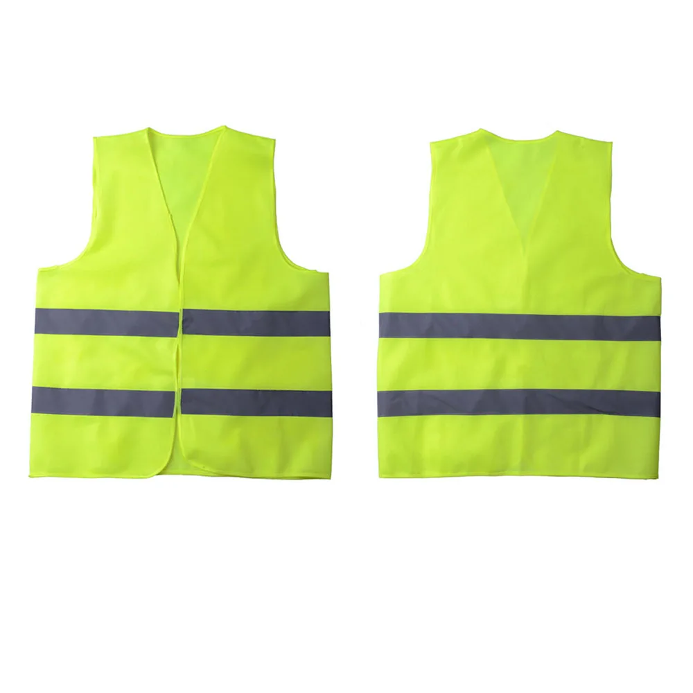 1 шт. светоотражающий жилет для автомобиля высокая видимость спецодежда