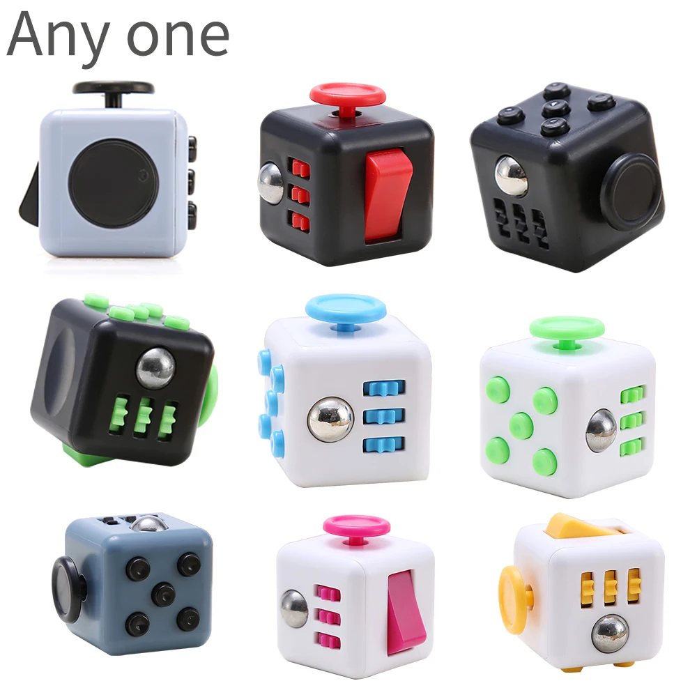 Традиционная игрушка-антистресс игрушка-гироскоп кубик для взрослых виниловые