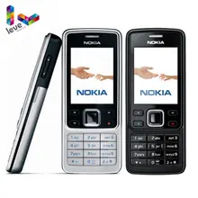 Original Nokia 6300 Unlocked GSM Mobile Phone English&Arabic&Russian Keyboard Refurbished Cellphones