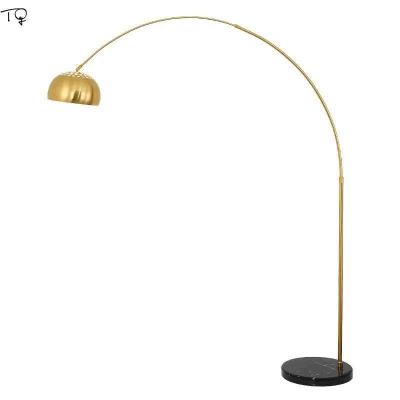 Напольная Лампа для рыбалки в скандинавском стиле светодиодный светильник с