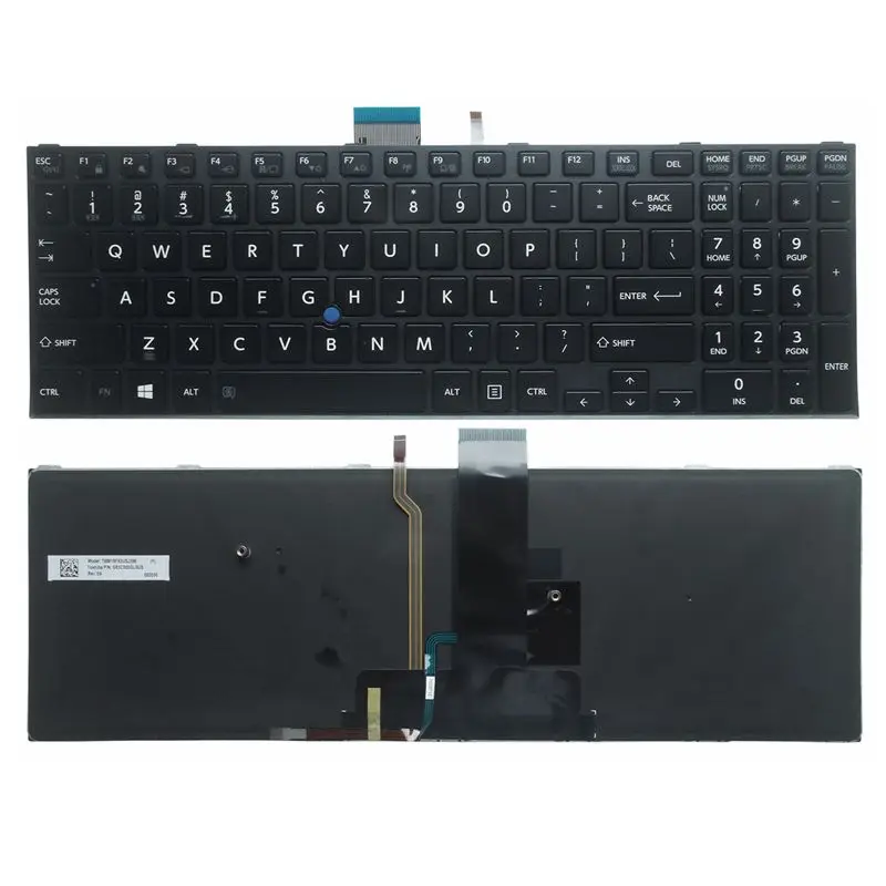 

US laptop Keyboard for Toshiba Satellite Pro R50-C Tecra A50-C Z50-C A50-C1510 A50-C1520 Z50-C1550 laptop English US KB