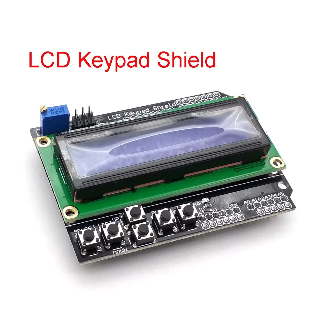 ЖК экран с клавиатурой дисплей 1602 модуль дисплея для Arduino ATMEGA328 ATMEGA2560 Raspberry Pi UNO