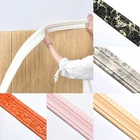 3D узор наклейка отделка стены Плинтус бордюр домашний самоклеящийся плинтус для гостиной фон Сделай Сам Украшение Наклейка