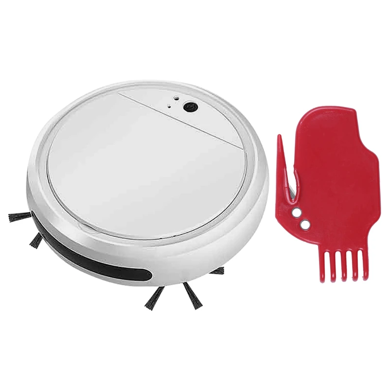 

1 Pcs Flat Brush Cleaning Tool & 1 Set Automatic Sweeping Robot Mini Home Portable Intelligent Vacuum Cleaner UV Lamp