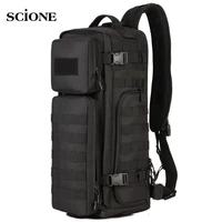 men chest sling backpack mens bags one single shoulder man large travel military backpacks molle bags outdoors rucksack xa495wa