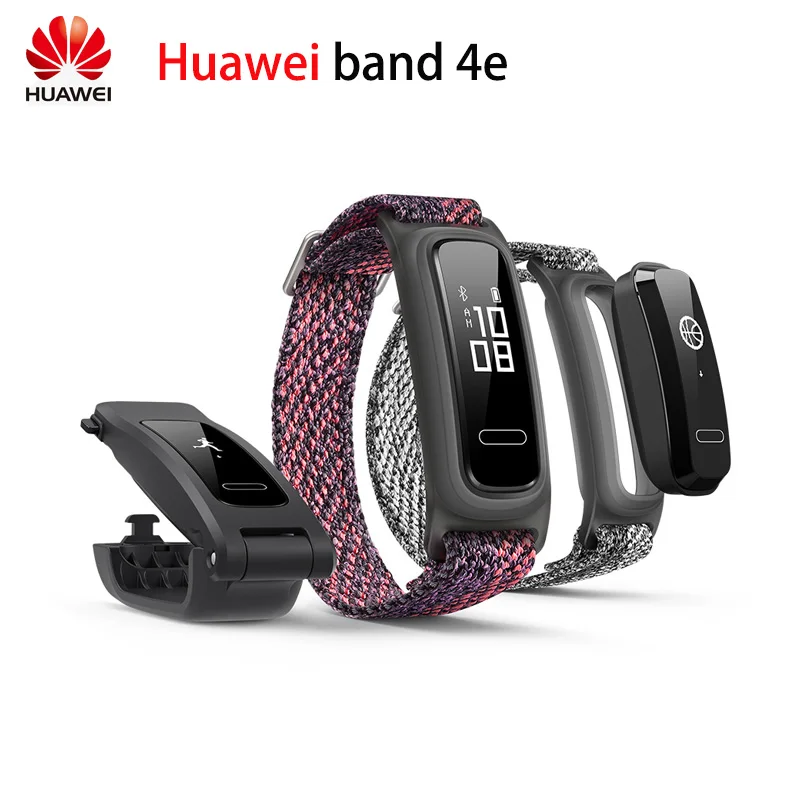 Оригинальный Смарт браслет Huawei Band 4e баскетбольный маг монитор осанки для бега 2