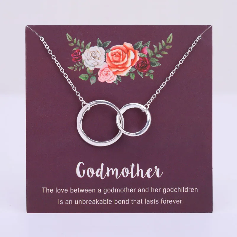 Godmother You are My Person Love ожерелья цепочки для женщин и мужчин унисекс ювелирные изделия
