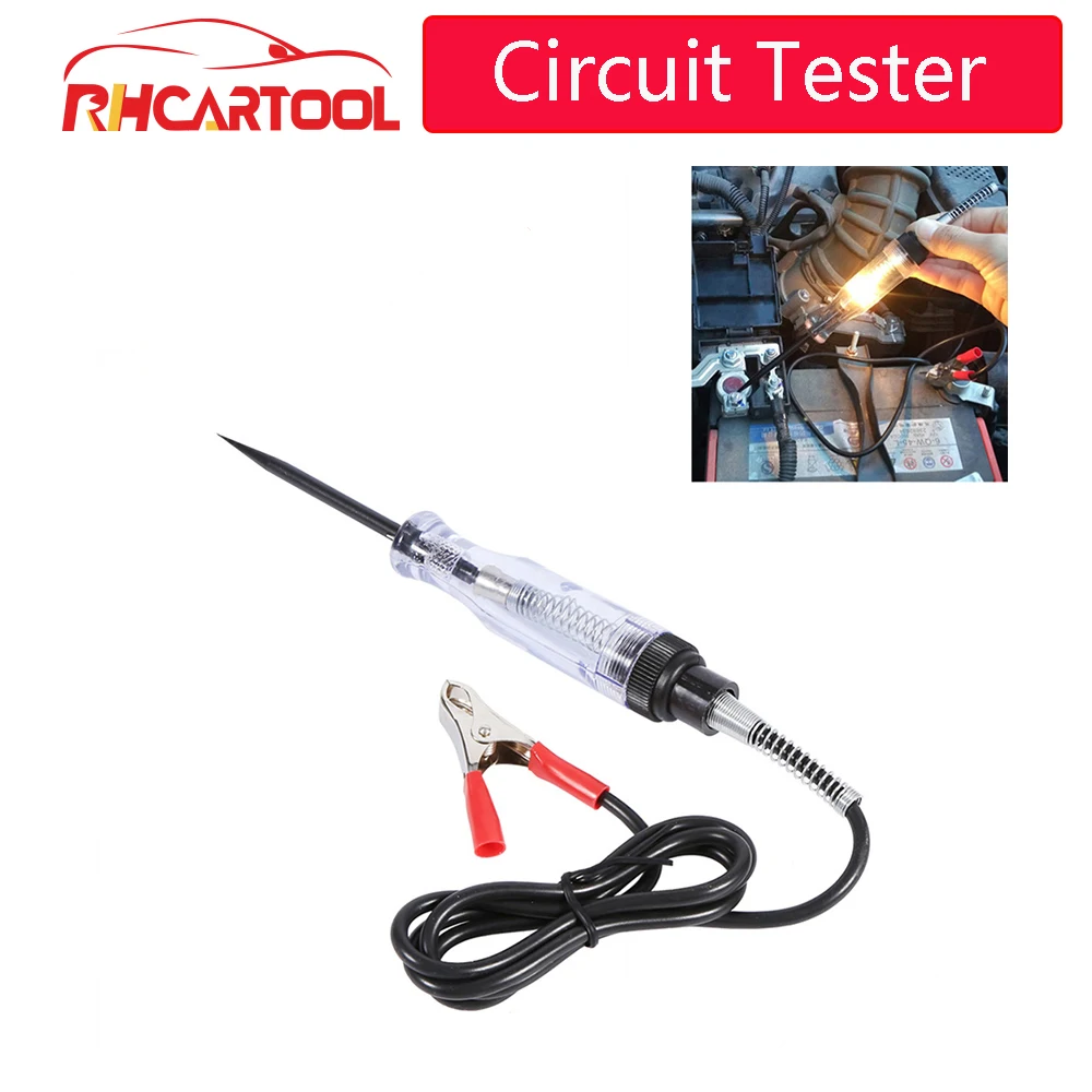 Универсальный тестер напряжения цепи автомобиля грузовика мотоцикла